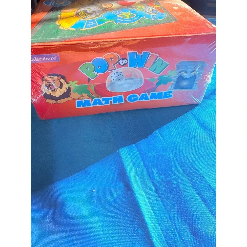 Lakeshore Pop-to-Win Math Game Grade 5 Common‎ Core Educational Board Game PP225